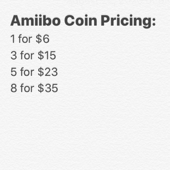 Animal Crossing Amiibo Coins New Horizons ACNH - Picture 5 of 5